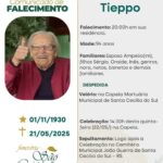 Nota de falecimento: Santina Negri Tieppo