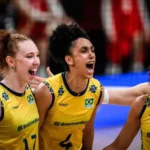 Brasil supera França por 3 sets a 2 na Liga das Nações de Vôlei