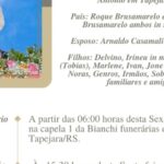 NOTA DE FALECIMENTO:  Erminia Casamali