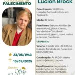 Nota de falecimento: Genoefa Lucion Brock