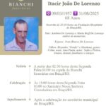 Nota de falecimento: Itacir João de Lorenzo