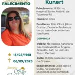 Nota de falecimento: Olga Maria Kunert
