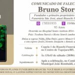 Nota de falecimento: Bruno Storck