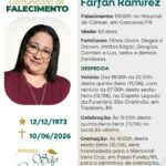 Nota de falecimento: Daysette Felicia Farfan Ramirez