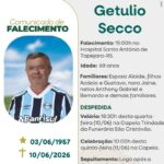 Nota de falecimento: Getulio Secco