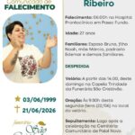 Nota de falecimento: Ketelin Andrieli Ribeiro