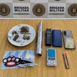 Homem é preso e adolescente é apreendido por tráfico de drogas em Tapejara