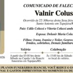 Nota de falecimento: Valnir Colussi